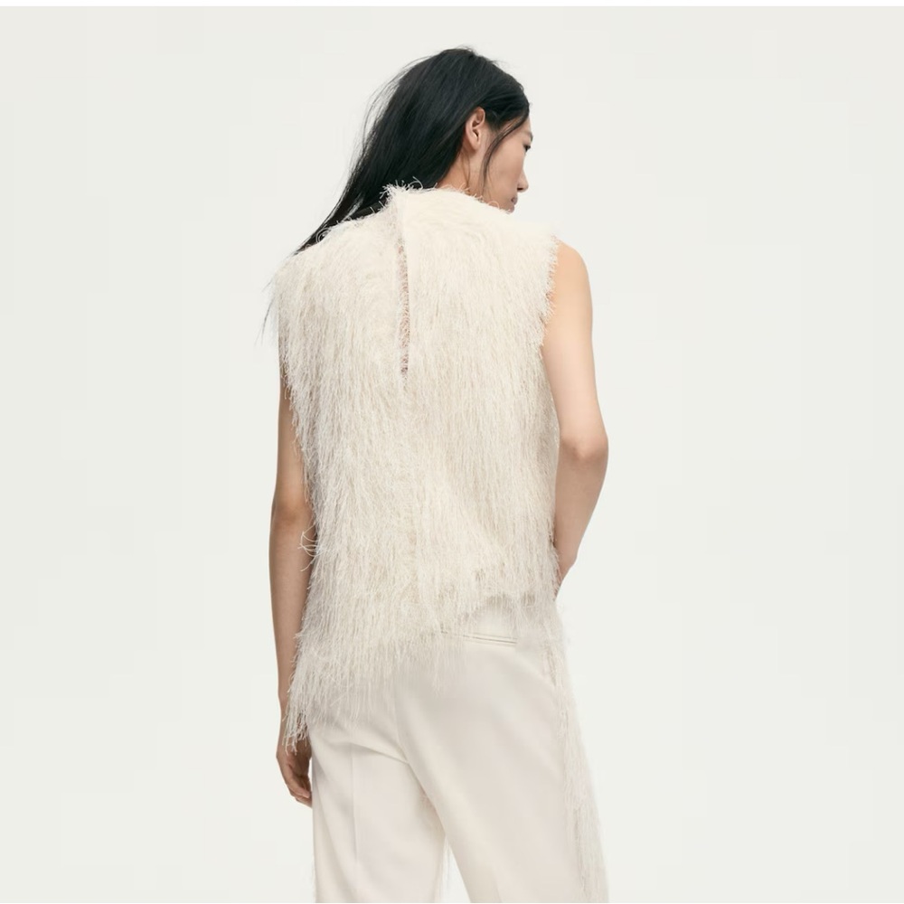 New H&M Fringe Top - Picture 9 of 10